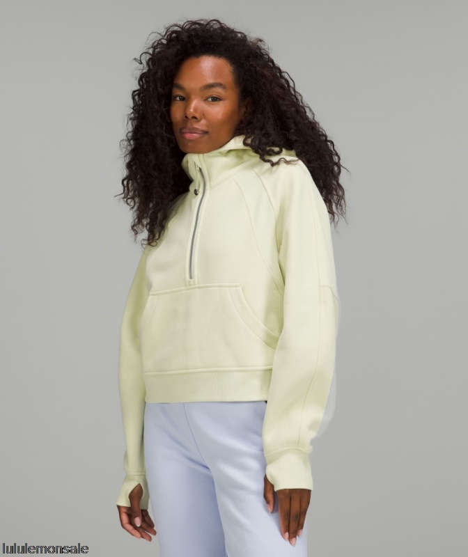 Lululemon Damen DELULU183 | Scuba-Oversized-Hoodie Mit Halbem Reißverschluss Dewy